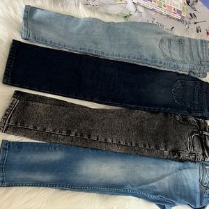 2 Zara, 1 children Place , 1 Bgosh skinny jeans size 7 great condition